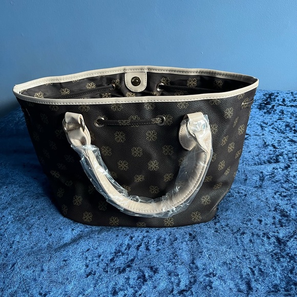 New, Avon, dark brown tote handbag. - Picture 4 of 6